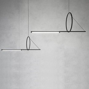Подвесной светильник Imperiumloft Suspension Cercle Et Trait – Graphite Satine 40.1282-0 в Камышлове - kamyshlov.mebel24.online | фото 4