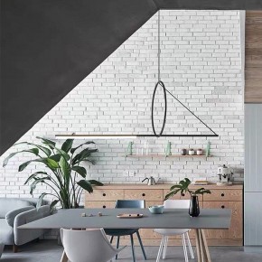 Подвесной светильник Imperiumloft Suspension Cercle Et Trait – Graphite Satine 40.1282-0 в Камышлове - kamyshlov.mebel24.online | фото 5