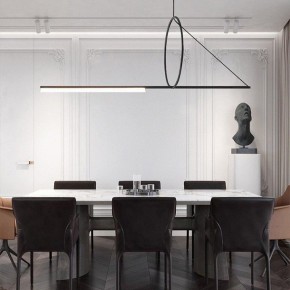 Подвесной светильник Imperiumloft Suspension Cercle Et Trait – Graphite Satine 40.1282-0 в Камышлове - kamyshlov.mebel24.online | фото 6