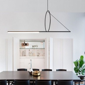 Подвесной светильник Imperiumloft Suspension Cercle Et Trait – Graphite Satine 40.1282-0 в Камышлове - kamyshlov.mebel24.online | фото 7