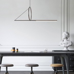 Подвесной светильник Imperiumloft Suspension Cercle Et Trait – Graphite Satine 40.1282-0 в Камышлове - kamyshlov.mebel24.online | фото 8