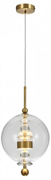 Подвесной светильник Indigo Illusione 11055/1P Clear в Камышлове - kamyshlov.mebel24.online | фото 4