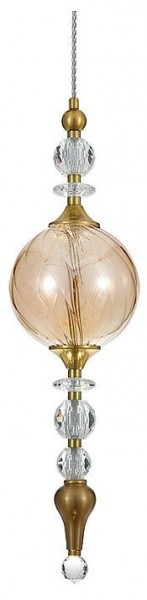 Подвесной светильник Indigo Sorpresa 11056/1P Amber в Камышлове - kamyshlov.mebel24.online | фото 1