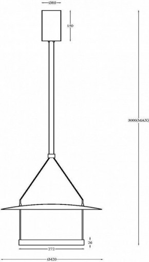 Подвесной светильник Maytoni Halo MOD280PL-L23B3K в Камышлове - kamyshlov.mebel24.online | фото 4
