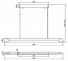 Подвесной светильник Maytoni Motion MOD276PL-L40B3K в Камышлове - kamyshlov.mebel24.online | фото 3