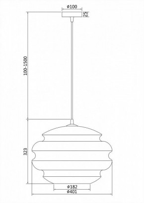 Подвесной светильник Maytoni Ruche P078PL-01SG в Камышлове - kamyshlov.mebel24.online | фото 3
