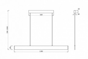 Подвесной светильник Maytoni Step P010PL-L30B4K в Камышлове - kamyshlov.mebel24.online | фото 4