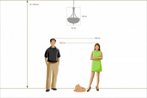 Подвесной светильник MW-Light Афродита 1 317010504 в Камышлове - kamyshlov.mebel24.online | фото 3