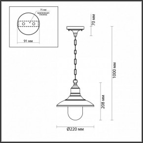 Подвесной светильник Odeon Light Campa 4965/1 в Камышлове - kamyshlov.mebel24.online | фото 5