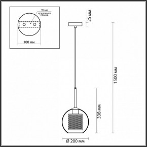 Подвесной светильник Odeon Light Clocky 4939/1 в Камышлове - kamyshlov.mebel24.online | фото 4