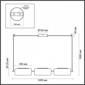 Подвесной светильник Odeon Light Kavia 5003/30L в Камышлове - kamyshlov.mebel24.online | фото 4