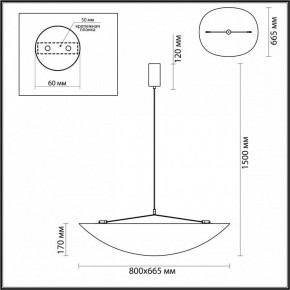 Подвесной светильник Odeon Light Silk 7067/36L в Камышлове - kamyshlov.mebel24.online | фото 6