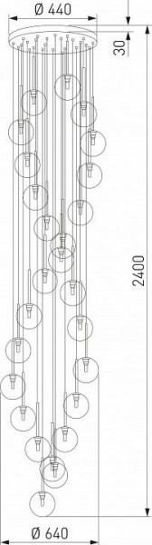 Подвесной светильник TK Lighting Aurora 10258 Aurora в Камышлове - kamyshlov.mebel24.online | фото 3