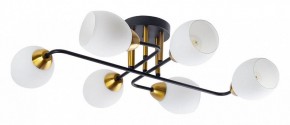 Потолочная люстра Arte Lamp Andrea A8141PL-6BK в Камышлове - kamyshlov.mebel24.online | фото