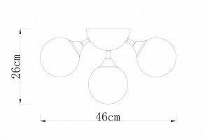 Потолочная люстра Arte Lamp Fobos A2704PL-5SG в Камышлове - kamyshlov.mebel24.online | фото 3