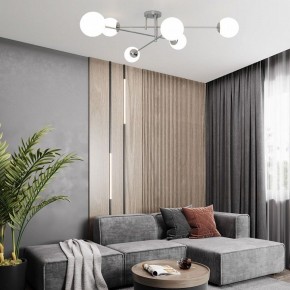 Потолочная люстра Eurosvet Netz 30181/6 хром в Камышлове - kamyshlov.mebel24.online | фото 4