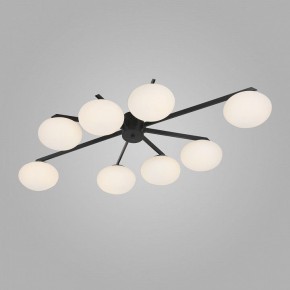 Потолочная люстра Eurosvet Opaline 70220/8 черный в Камышлове - kamyshlov.mebel24.online | фото