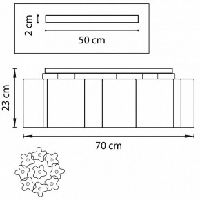 Потолочная люстра Lightstar Nubi 802093 в Камышлове - kamyshlov.mebel24.online | фото 2