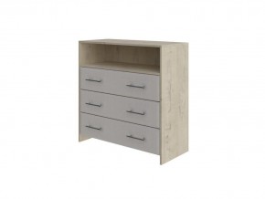 PROxSON Комод Varna (ЛДСП+ткань Бунратти/Savana Milk (молочный)) 90x40 в Камышлове - kamyshlov.mebel24.online | фото