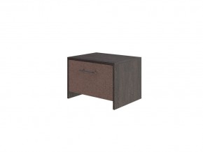 PROxSON Тумба Varna (ЛДСП+ткань Дуб Кантербери/Tesla Брауни) 51x40 в Камышлове - kamyshlov.mebel24.online | фото