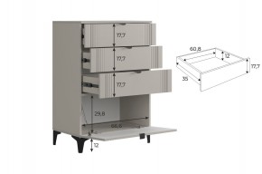 РИЧ Гостиная (модульная) кашемир в Камышлове - kamyshlov.mebel24.online | фото 6