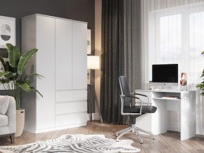Шкаф 3-ств. с 3 ящиками "Бьянко" в Камышлове - kamyshlov.mebel24.online | фото 4