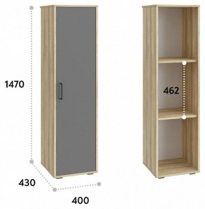 Шкаф для белья Оскар в Камышлове - kamyshlov.mebel24.online | фото 3