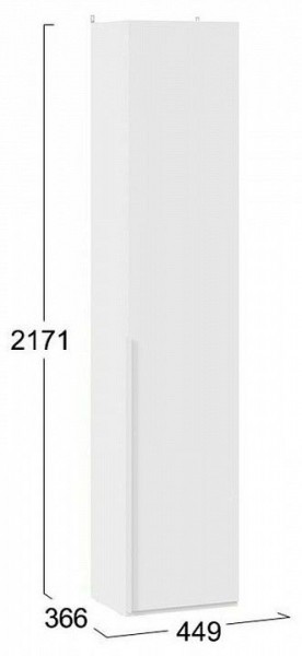 Шкаф для белья Порто СМ-393.07.211 в Камышлове - kamyshlov.mebel24.online | фото 12