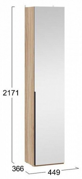 Шкаф для белья Порто СМ-393.07.212 в Камышлове - kamyshlov.mebel24.online | фото 4