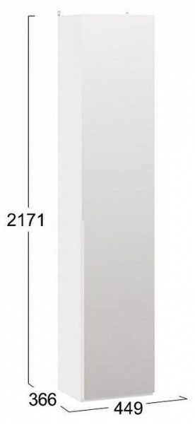 Шкаф для белья Порто СМ-393.07.212 в Камышлове - kamyshlov.mebel24.online | фото 4