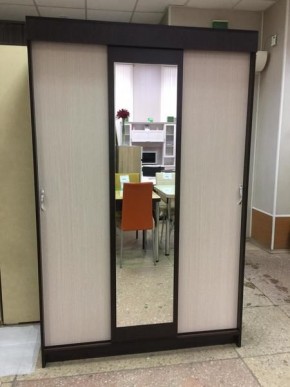 Шкаф-купе Басса ШКК 551 шимо шимо светлый/темный в Камышлове - kamyshlov.mebel24.online | фото 1