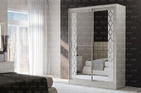 Шкаф-купе Флоренция 1,5 с 2 зеркалами в Камышлове - kamyshlov.mebel24.online | фото 1
