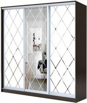 Шкаф-купе ХИТ 22-4-20-666 РОМБ БОЛЬШОЙ МАТОВЫЙ в Камышлове - kamyshlov.mebel24.online | фото