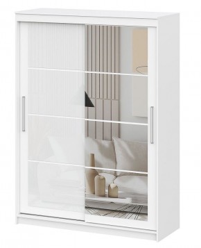 Шкаф-купе ШКП 3 (1600) серия 2 (белый текстурный) в Камышлове - kamyshlov.mebel24.online | фото