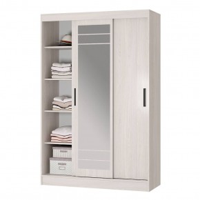Шкаф-купе Тео ШКК-02 (ясень белый) в Камышлове - kamyshlov.mebel24.online | фото 5