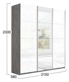 Шкаф-купе Траст СШК 2.210.70-15.13.15 в Камышлове - kamyshlov.mebel24.online | фото 3