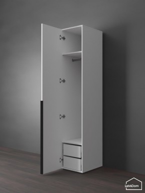 Шкаф Linnea MHR-1-3 2050х400х510 (Белый-М 11.1.1) в Камышлове - kamyshlov.mebel24.online | фото 5