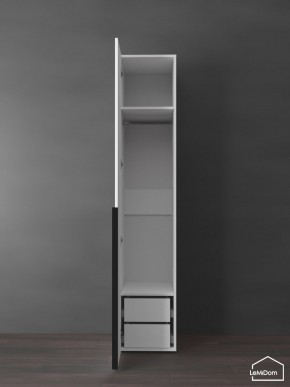 Шкаф Linnea MHR-1-3 2050х400х510 (Белый-М 11.1.1) в Камышлове - kamyshlov.mebel24.online | фото 6