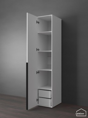 Шкаф Linnea MHR-1-3 2050х400х510 (Белый-М 11.1.2) в Камышлове - kamyshlov.mebel24.online | фото 5