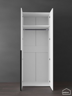 Шкаф Linnea MHR-2 2050х800х510 (Белый-М 11.1.2) в Камышлове - kamyshlov.mebel24.online | фото 4