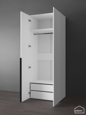 Шкаф Linnea MHR-2-3 2050х800х510 (Белый-М 11.1.2) в Камышлове - kamyshlov.mebel24.online | фото 6