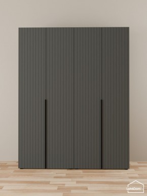 Шкаф Linnea MHR-4-1 2050х1600х510 (Графит-М 11.1.25) в Камышлове - kamyshlov.mebel24.online | фото 1