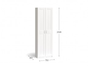 Шкаф МАКС двухдверный узкий, цвет белый в Камышлове - kamyshlov.mebel24.online | фото 3