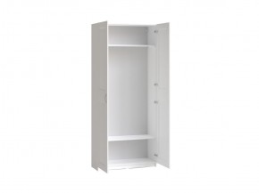 Шкаф МАКС двухстворчатый, цвет белый в Камышлове - kamyshlov.mebel24.online | фото 2