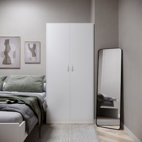 Шкаф ПЕГАС двухдверный, цвет белый в Камышлове - kamyshlov.mebel24.online | фото 4