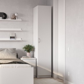 Шкаф ПЕГАС однодверный, цвет белый в Камышлове - kamyshlov.mebel24.online | фото 4