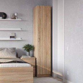Шкаф ПЕГАС однодверный, цвет Дуб Сонома в Камышлове - kamyshlov.mebel24.online | фото 4