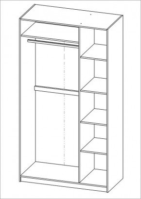 Шкаф ПЕГАС трехдверный, цвет белый в Камышлове - kamyshlov.mebel24.online | фото