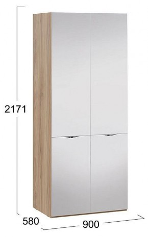 Шкаф платяной Глосс СМ-319.07.212 в Камышлове - kamyshlov.mebel24.online | фото 3