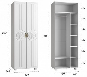 Шкаф платяной Монблан МБ-26К в Камышлове - kamyshlov.mebel24.online | фото 3